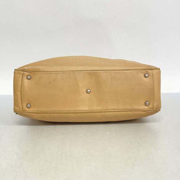 Chanel Chocobar Handbag, Beige Lambskin, Women's - Picture 3 of 12